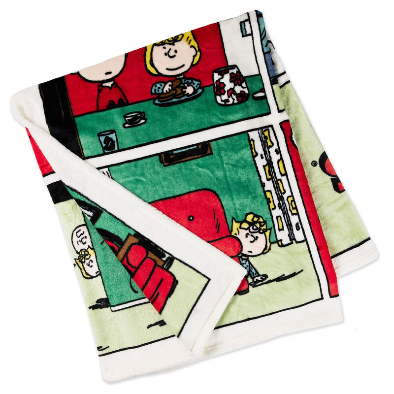Peanuts-Christmas-Comic-Strip-Plush-Throw-Blanket_1XKT6129_01