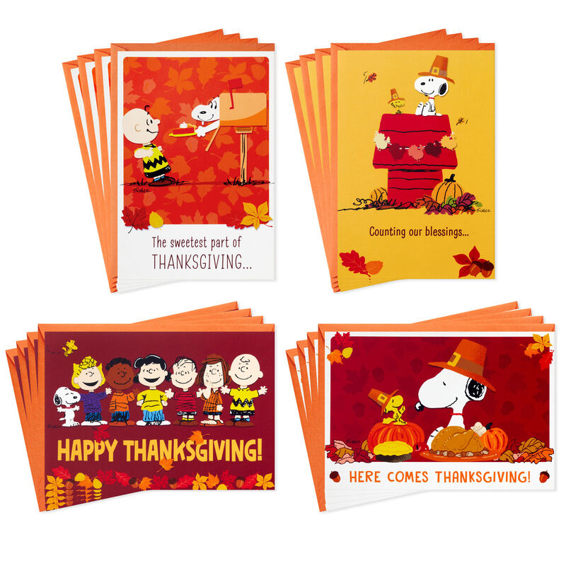 Peanuts-Gang-Assorted-Boxed-Thanksgiving-Cards_5HAA1007_01