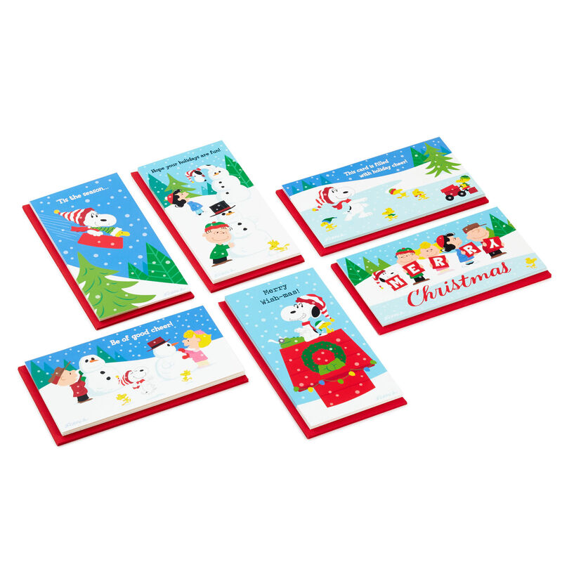 Peanuts-Gang-Assorted-Money-Holder-Boxed-Christmas-Cards_5CZE1034_01