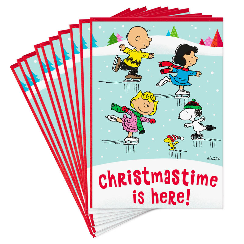 Peanuts-Gang-Ice-Skating-Christmas-Card-Pack_899XG3323_01