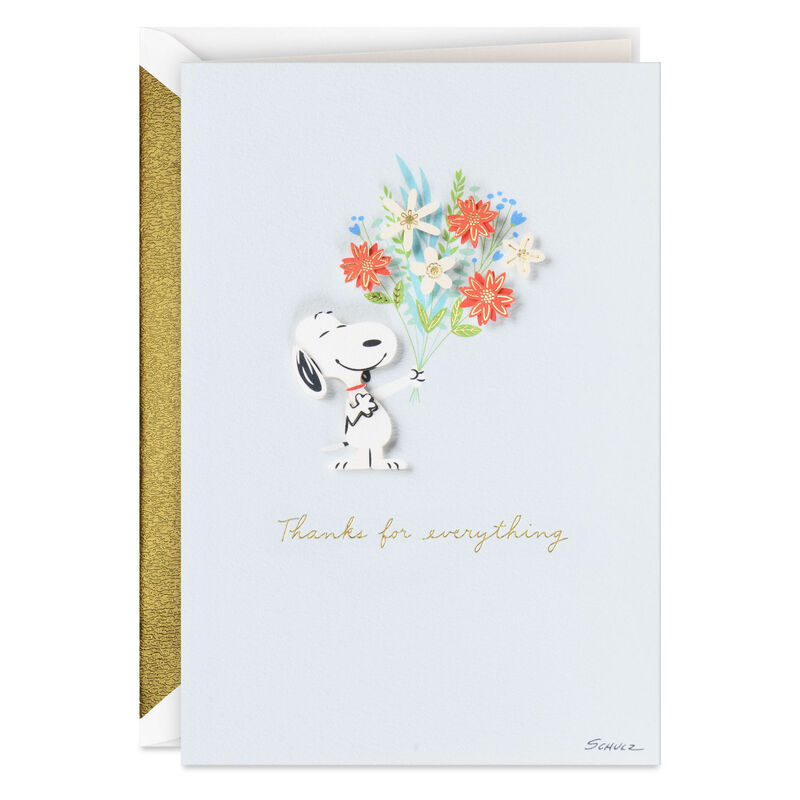 Peanuts-Snoopy-With-Flower-Bouquet-ThankYou-Card_759LAD2961_01