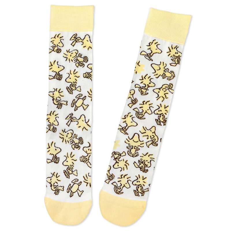 Peanuts-Woodstock-Collage-Novelty-Crew-Socks_1WOW1073_01