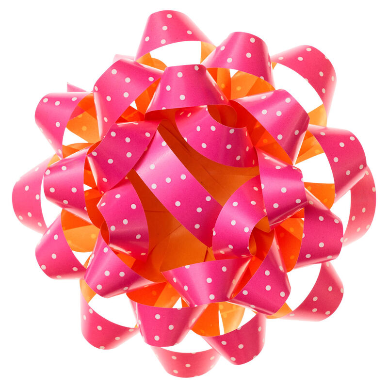 Pink-With-Dots-and-Orange-on-Reverse-Gift-Bow_199RSB1277_01