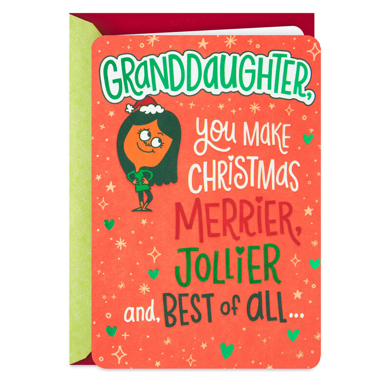 Pink-and-Green-PopUp-Granddaughter-Christmas-Card_499XZH1089_01