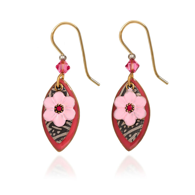 Pink-and-Silver-Metal-Flower-Drop-Earrings_NE2210_01