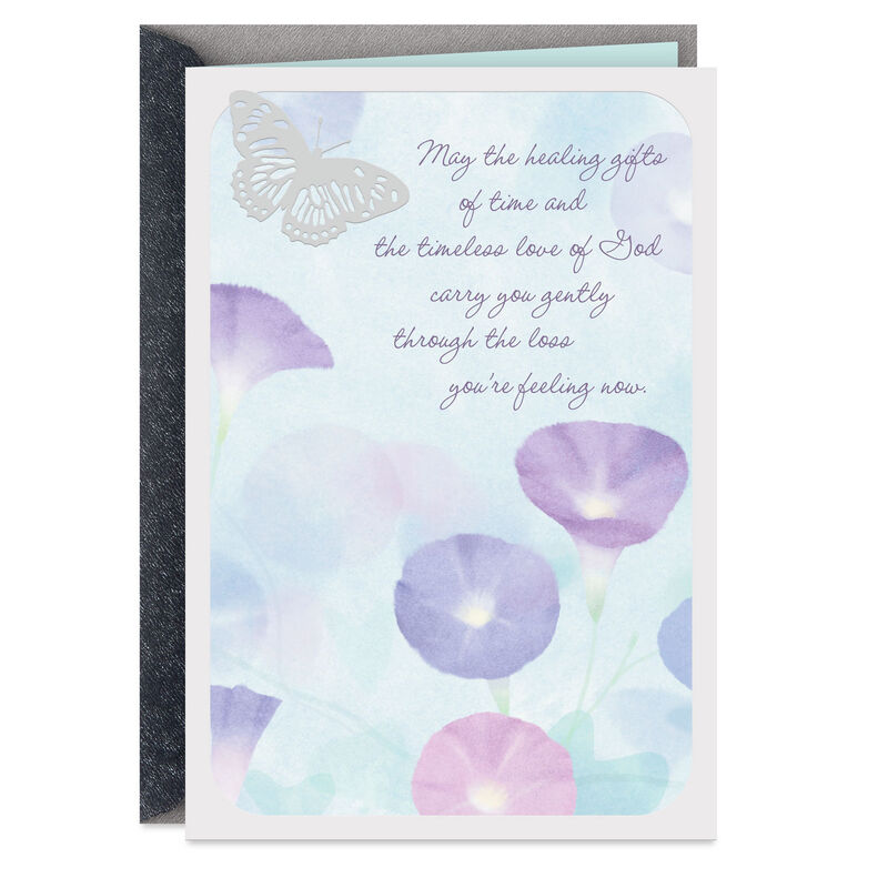 Purple-Flowers-and-Butterfly-Religious-Sympathy-Card_399CEY2834_01