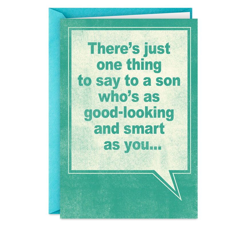 Quote-Sign-on-Green-Funny-Son-Birthday-Card_399ZZB8669_01