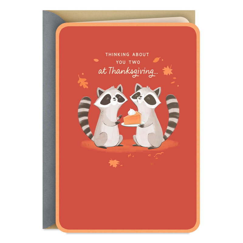 Raccoons-With-Pie-Thanksgiving-Card-for-Couple_299TH5093_01