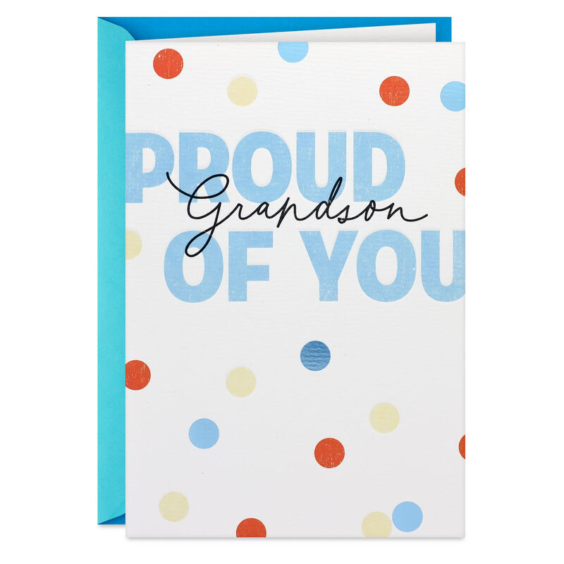 Red-Blue-and-Yellow-Polka-Dots-Grandson-Birthday-Card_559MAN4817_01