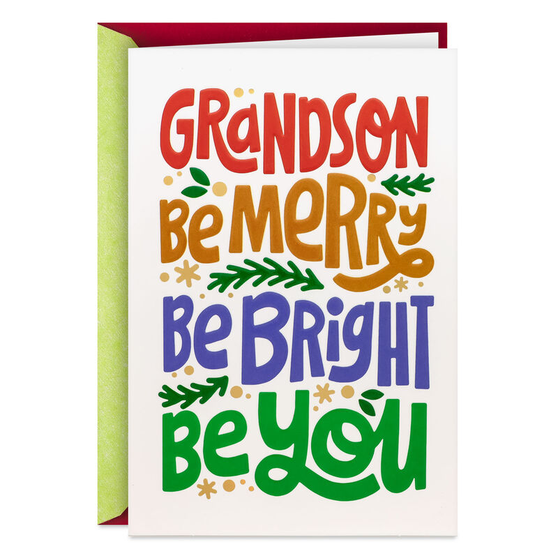 Red-Yellow-Blue-and-Green-Christmas-Card-for-Grandson_499XKD7145_01