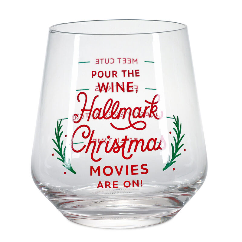 Red-and-Green-Hallmark-Movies-Stemless-Wine-Glass_1XKT9092_01