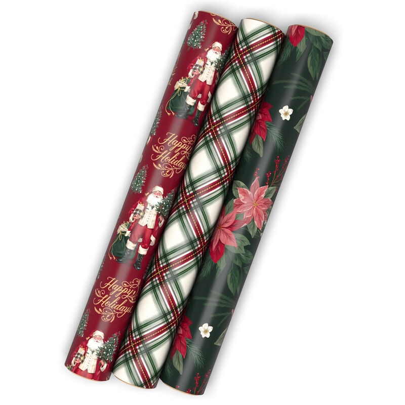 Red-and-Green-Plaid-3Pack-Mini-Xmas-Gift-Wrap-Rolls_5JXW1805_01