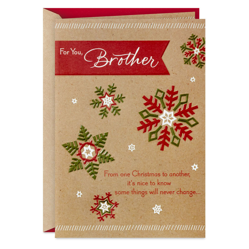 Red-and-Green-Snowflakes-Christmas-Card-for-Brother_359XZH1376_01