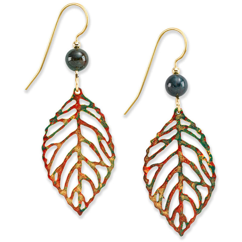 RedOrangeGreen-Leaf-Metal-Drop-Earrings_NE0677_01