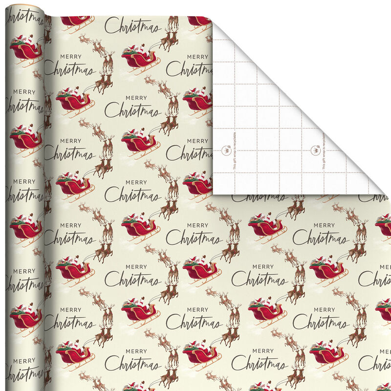 Reindeer-and-Sleigh-Jumbo-Christmas-Gift-Wrap-Roll_1XLR2818_01