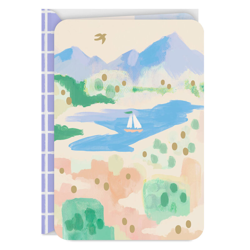 Sailboat-on-Mountain-Lake-Blank-Card_299LJB1367_01