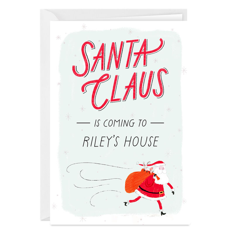 Santa-Running-With-Sack-Personalized-Christmas-Card_2PGM4656_01
