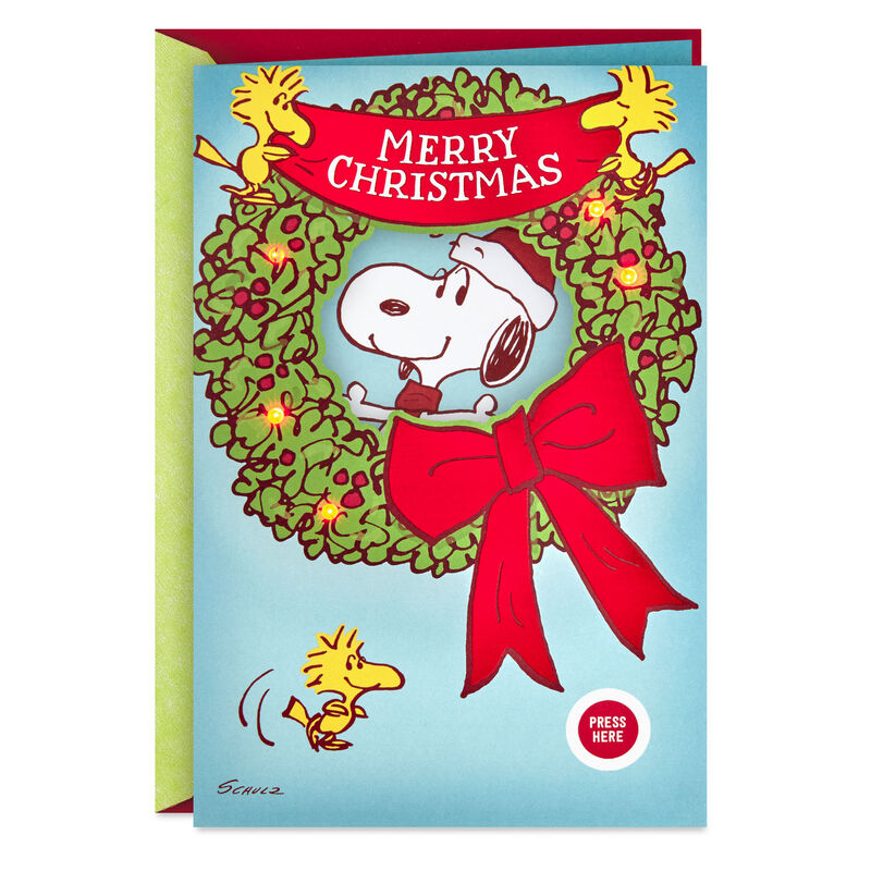 Santa-Snoopy-Wreath-Musical-Christmas-Card-With-Light_959XOC3016_01
