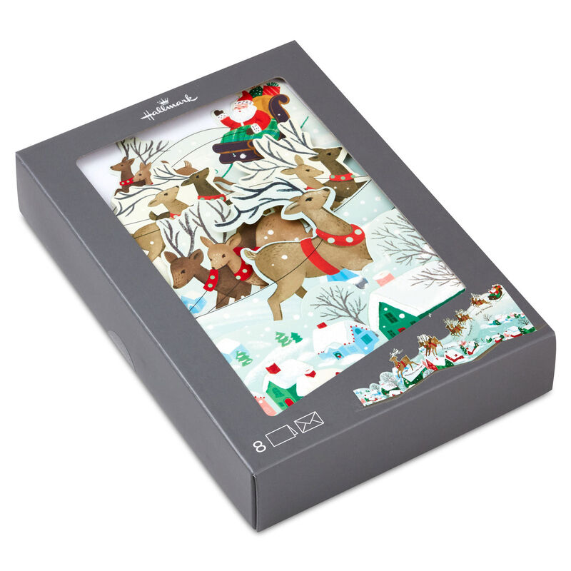 Santa-and-Sleigh-Scene-Boxed-Christmas-Cards_1XPX2715_01