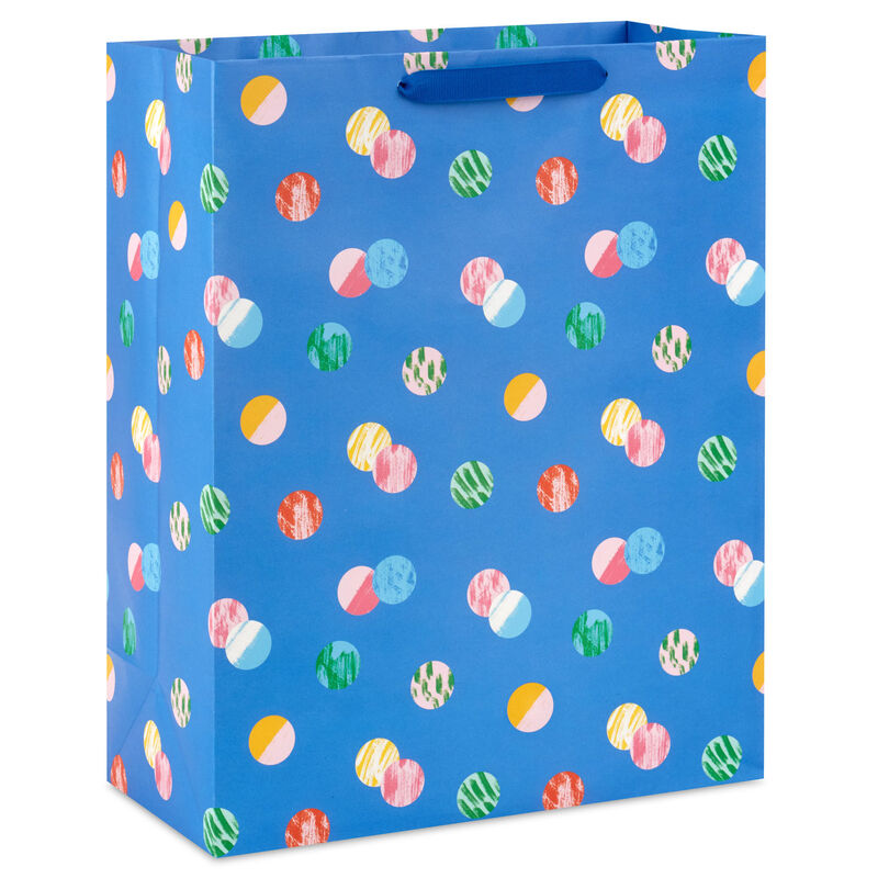 Scattered-Overlapping-Dots-on-Blue-XL-Gift-Bag_499EGB7749_01