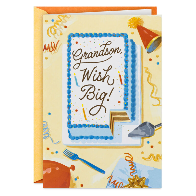 Sheet-Cake-on-Yellow-Grandson-Birthday-Card_599MAN4839_01