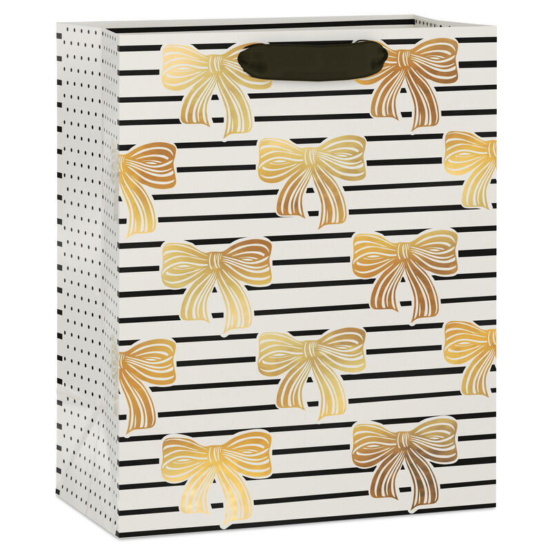 Shiny-Gold-Bows-on-Horizontal-Stripes-Medium-Gift-Bag_3EGB7944_01