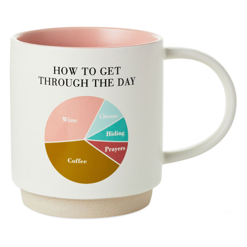 Shoebox-Get-Through-the-Day-Pie-Chart-Funny-Mug_1MUG3525_01
