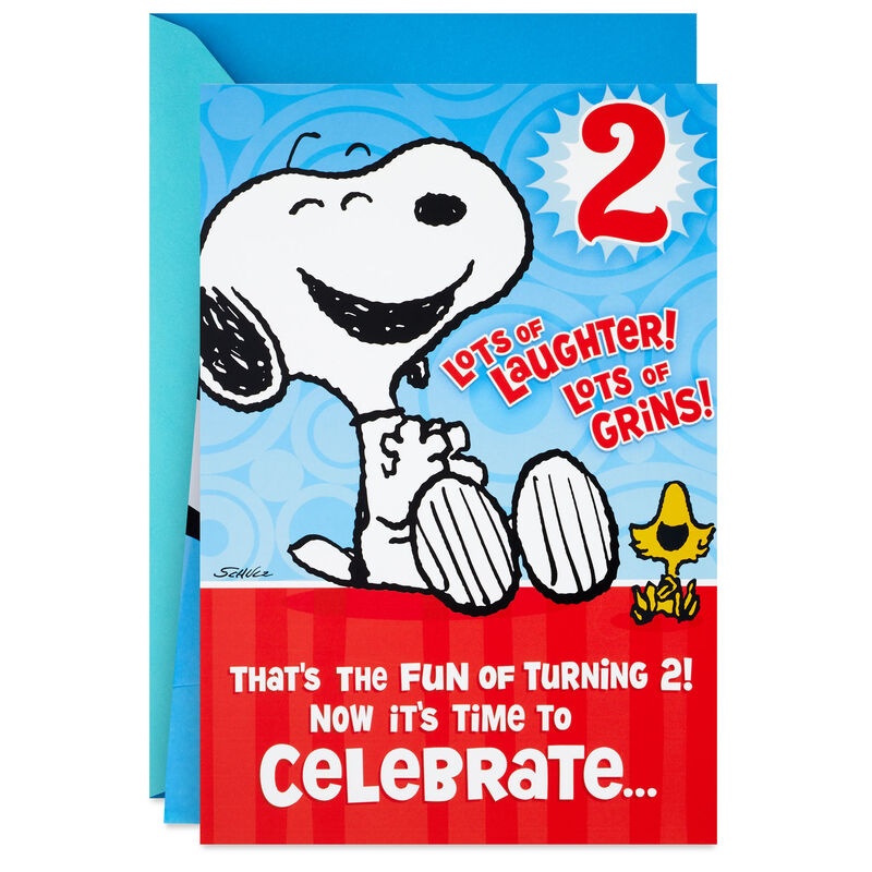 Snoopy-Woodstock-PopUp-Hug-2nd-Birthday-Card_599HKB6528_01