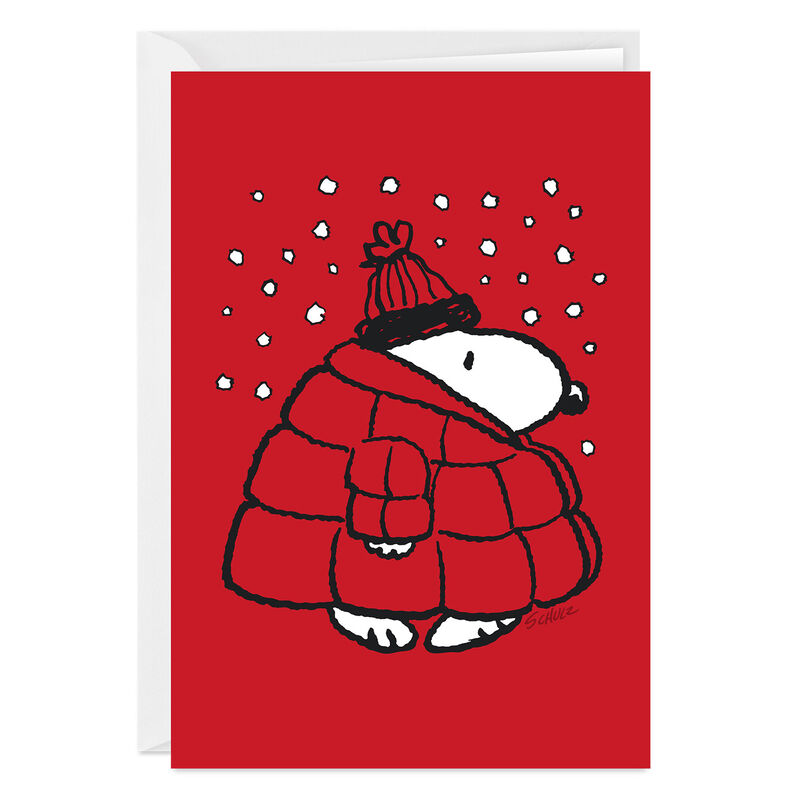 Snoopy-in-Puffer-Coat-Personalized-Christmas-Card_2PGM3421_01