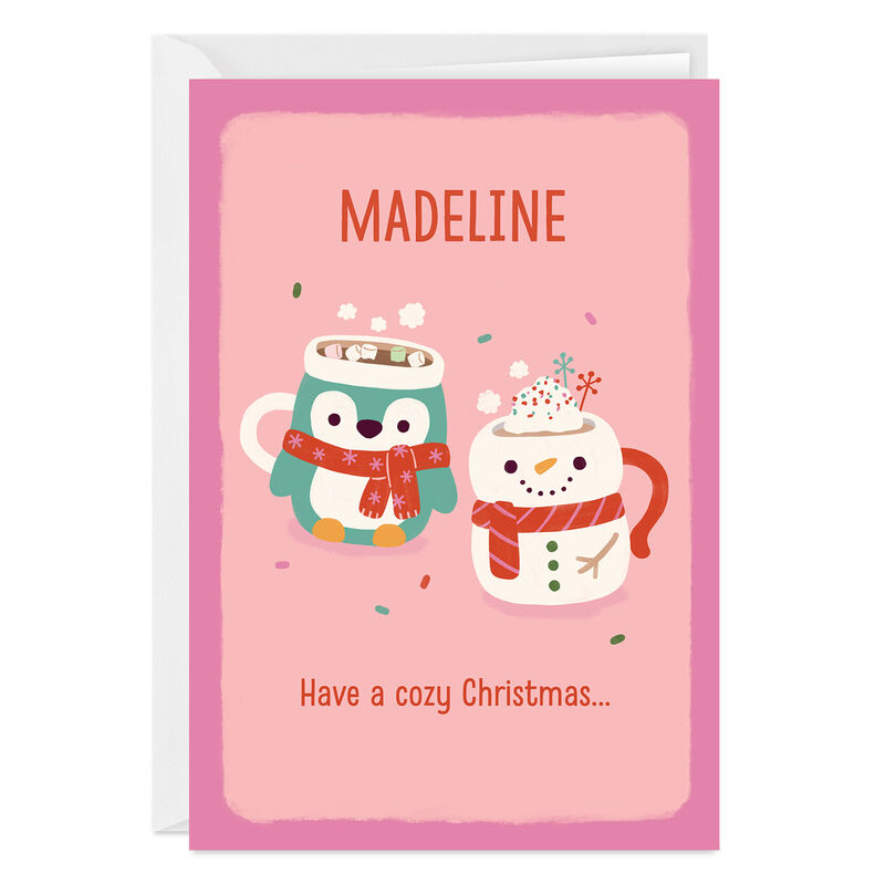 Snowman-Penguin-Mugs-Personalized-Christmas-Card_2PGM4362_01