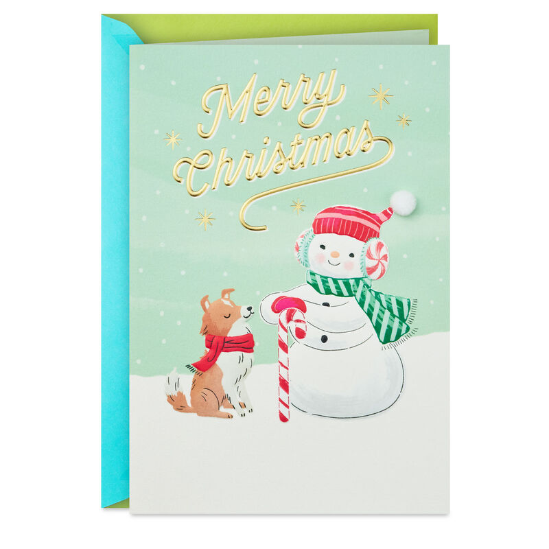 Snowman-and-Dog-Mint-Green-Christmas-Card_659XZH5173_01