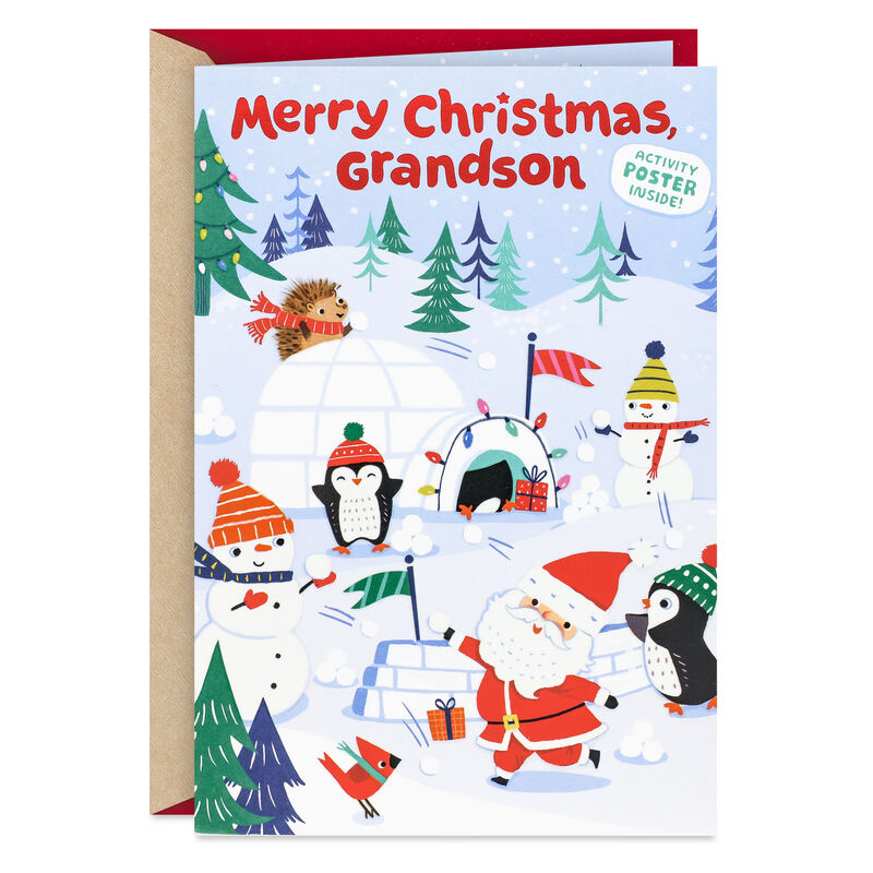Snowy-Winter-Scene-Christmas-Card-for-Grandson_759XKD8016_01