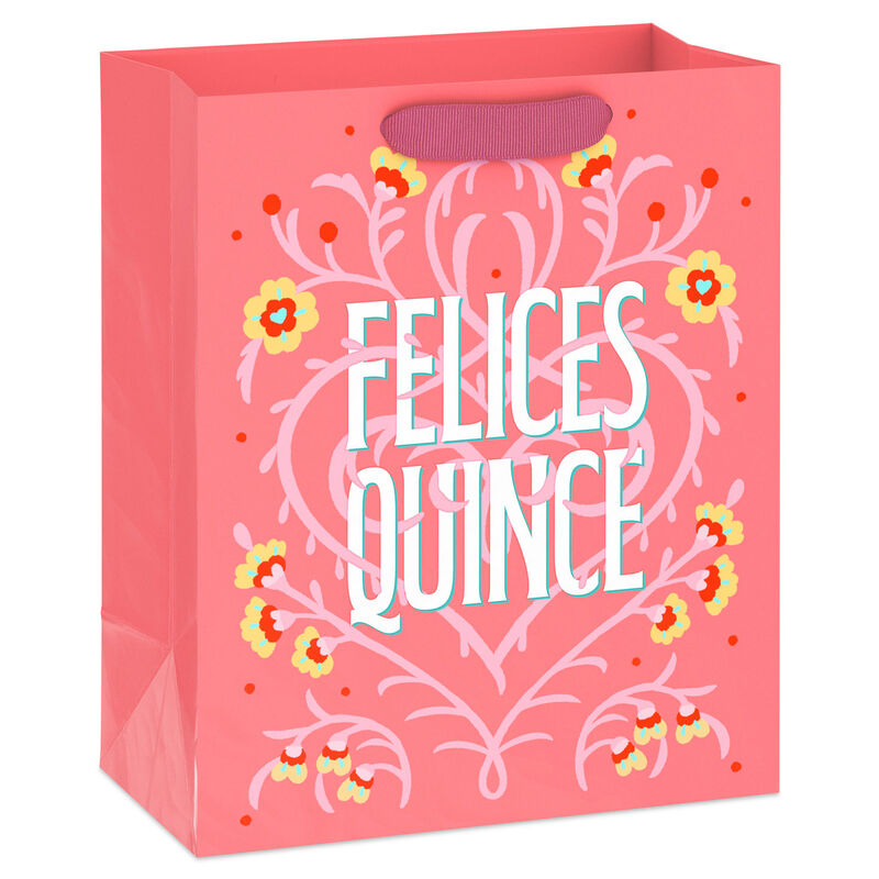 Spanish-Language-Coral-Medium-Quinceaera-Gift-Bag_3SCB1039_01