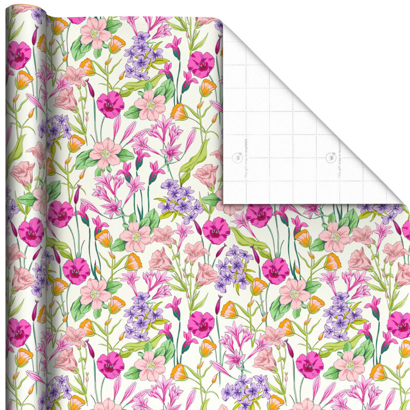 Spring-Flowers-on-White-Wrapping-Paper-Roll_499EJR6444_01