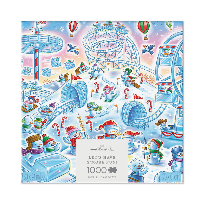 Theme-Park-Snowmen-Scene-1000Piece-Puzzle_1KCX3017_01