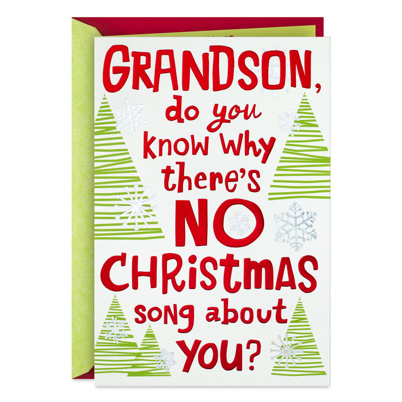 Trees-and-Snowflakes-Funny-Christmas-Card-for-Grandson_459XZH1109_01