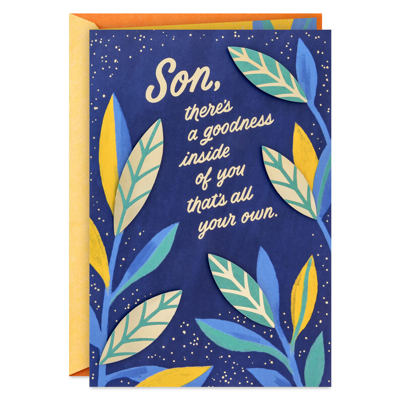 Tropical-Leaves-on-Blue-Son-Birthday-Card_659MAN4598_01