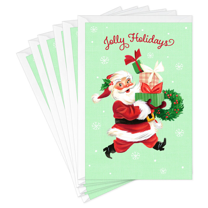 Vintage-Jolly-Santa-Claus-Christmas-Card-Pack_599XG3093_01