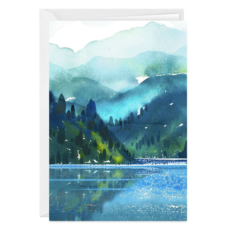 Watercolor-Lake-and-Mountain-Personalized-Card_2PGM4031_01