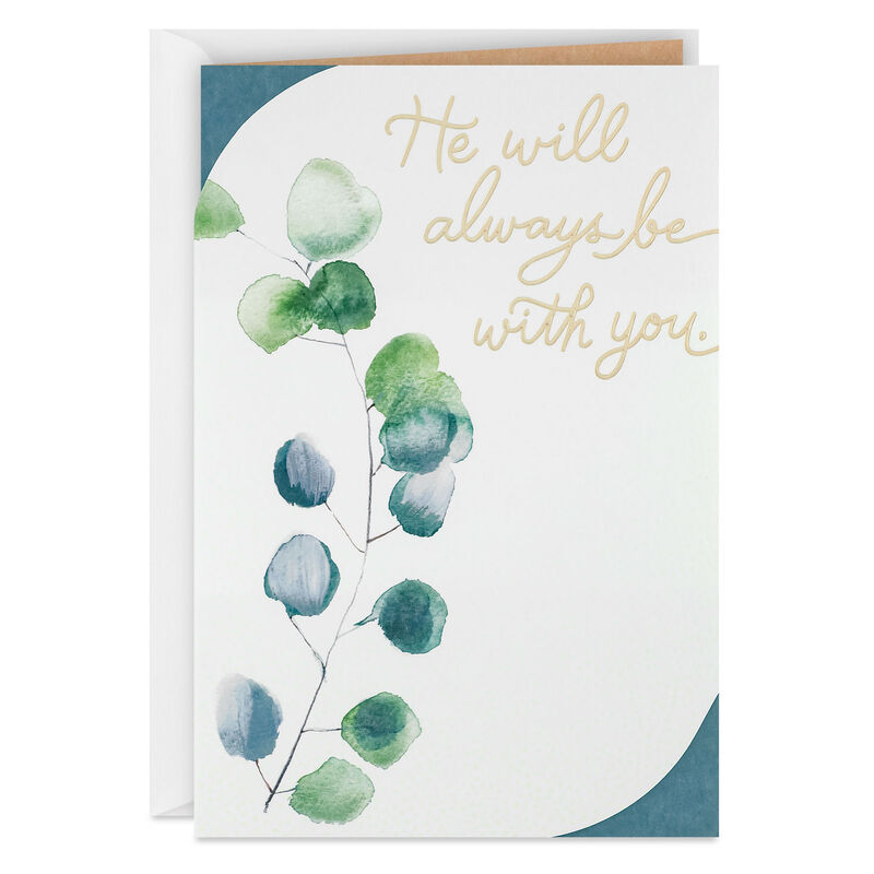Watercolor-Leaves-Sympathy-Card-for-Loss-of-Man_599S8394_01