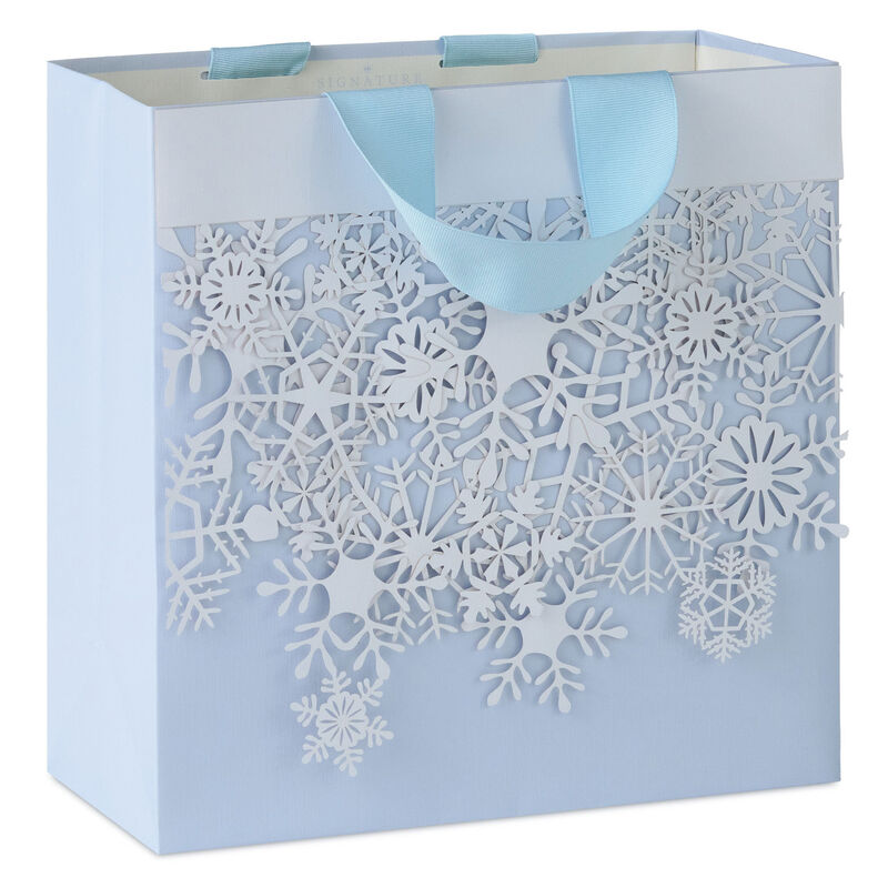 White-Snowflakes-Square-Holiday-Gift-Bag-with-Tissue_1XSR8423_01