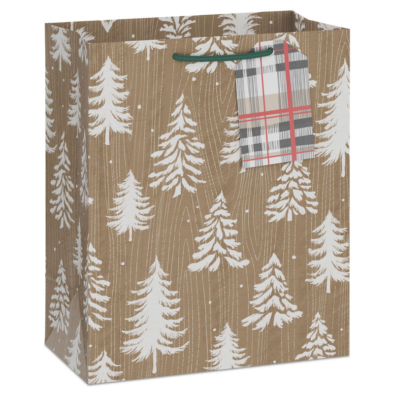 White-Trees-on-Kraft-Medium-Holiday-Gift-Bag_1XGB8461_01