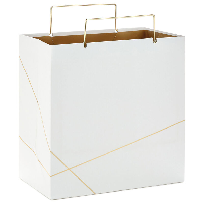 White-With-Gold-Medium-Square-Gift-Bag_599EGB6160_01