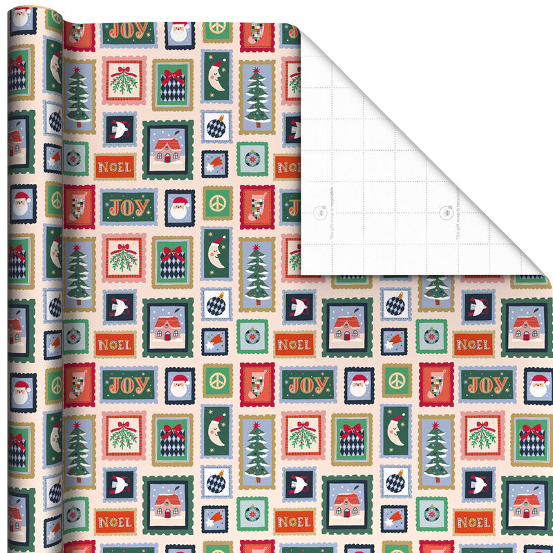 Winter-Stamps-on-Blush-Holiday-Gift-Wrap-Roll_1XWR7996_01