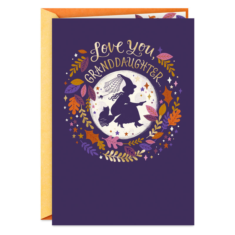 Witch-Black-Cat-and-Moon-Granddaughter-Halloween-Card_359H1214_01