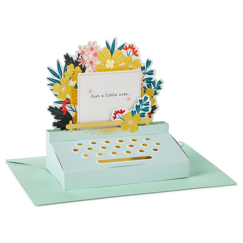 Yellow-Flowers-in-Green-Typewriter-Pop-Up-Birthday-Card_799WDR1324_01