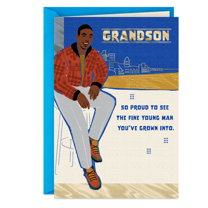 Young-Man-with-City-Skyline-Birthday-Card-for-Grandson_299MHB9815_01